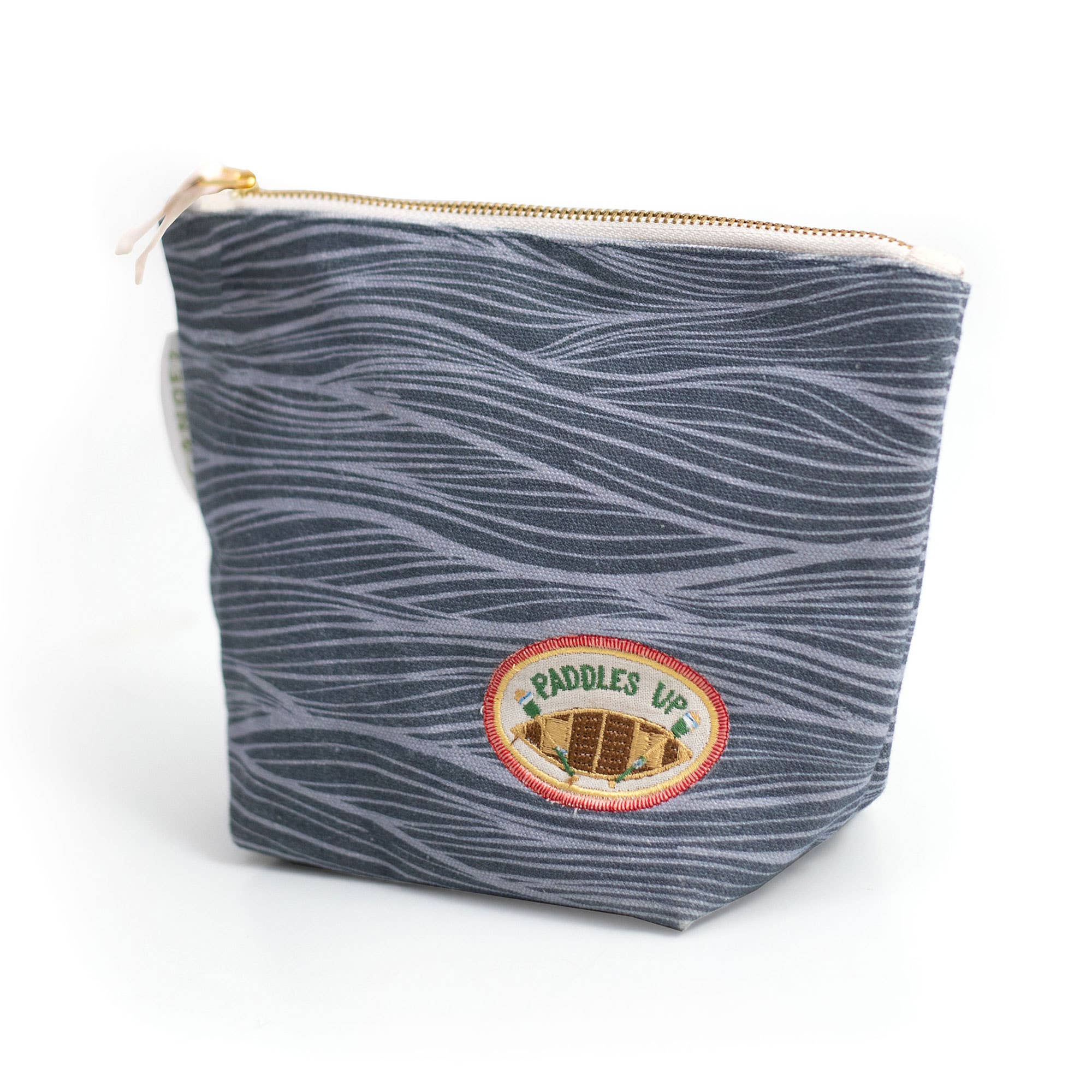 Waves Canvas Pouch – Pinecone Trading Co.