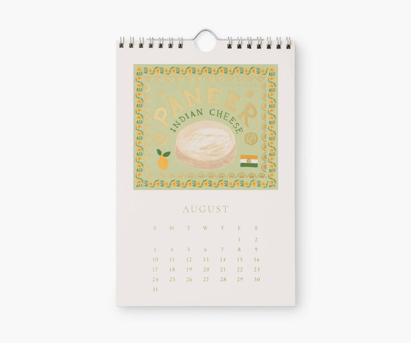 2025 Cheese Kitchen Calendar - Pinecone Trading Co.