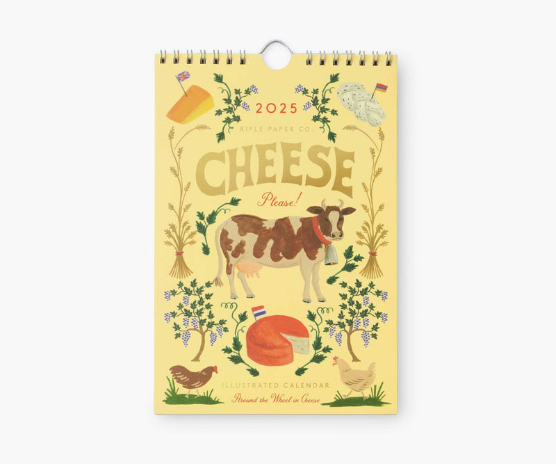 2025 Cheese Kitchen Calendar - Pinecone Trading Co.