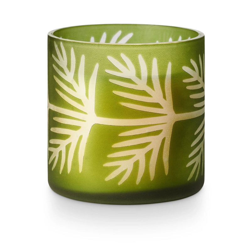 Balsam & Cedar Pine Glass Candle - Pinecone Trading Co.