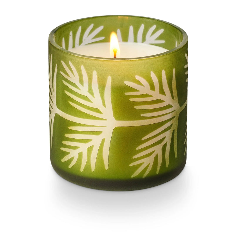 Balsam & Cedar Pine Glass Candle - Pinecone Trading Co.