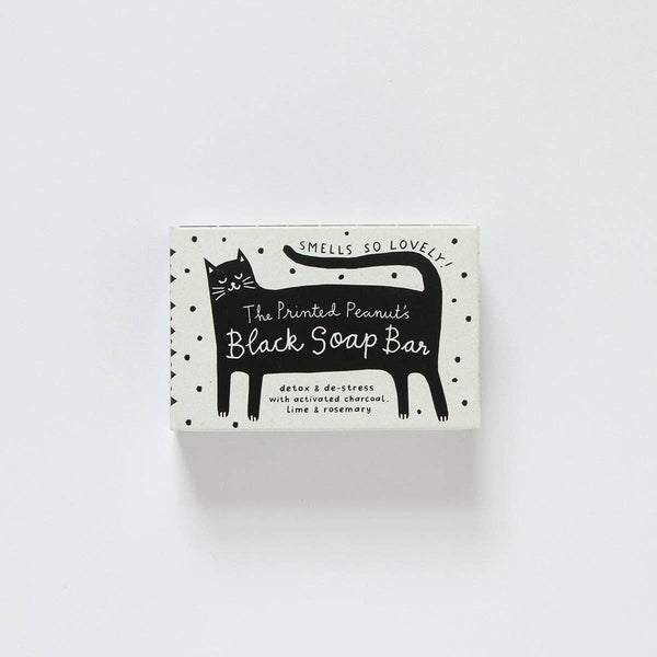 Black Cat Soap Bar - Pinecone Trading Co.