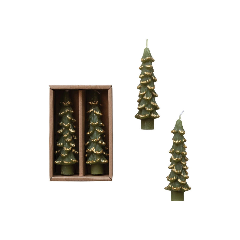 Festive Tree Tapers - Pinecone Trading Co.