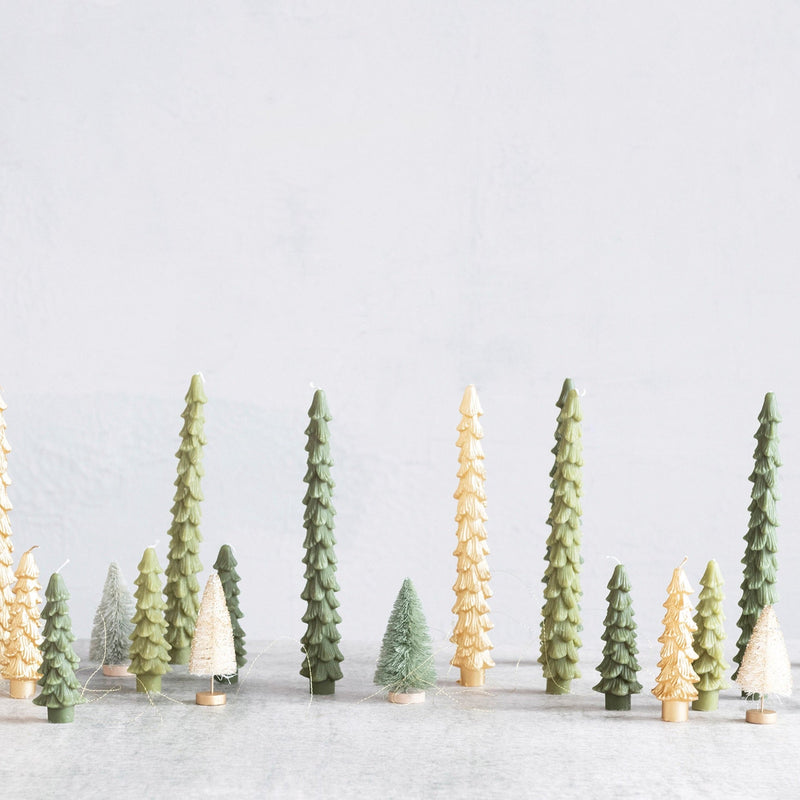 Festive Tree Tapers - Pinecone Trading Co.