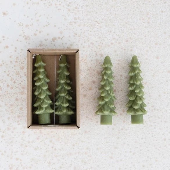 Festive Tree Tapers - Pinecone Trading Co.