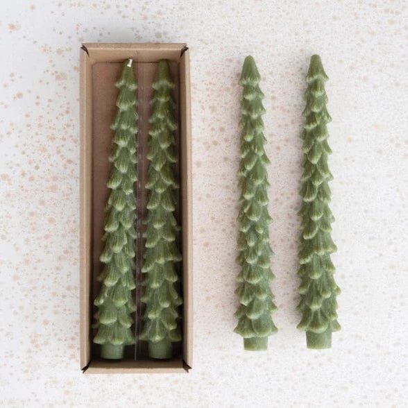 Festive Tree Tapers - Pinecone Trading Co.