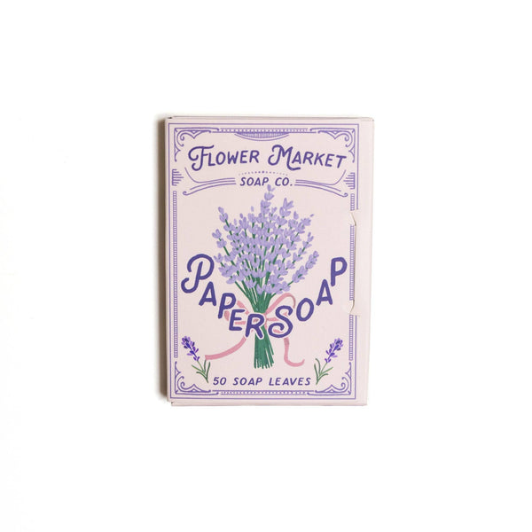 Lavender Paper Soap - Pinecone Trading Co.