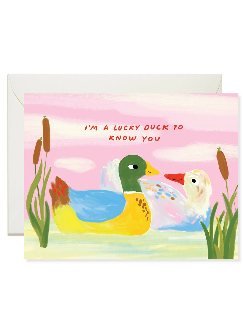 Lucky Duck Card - Pinecone Trading Co.