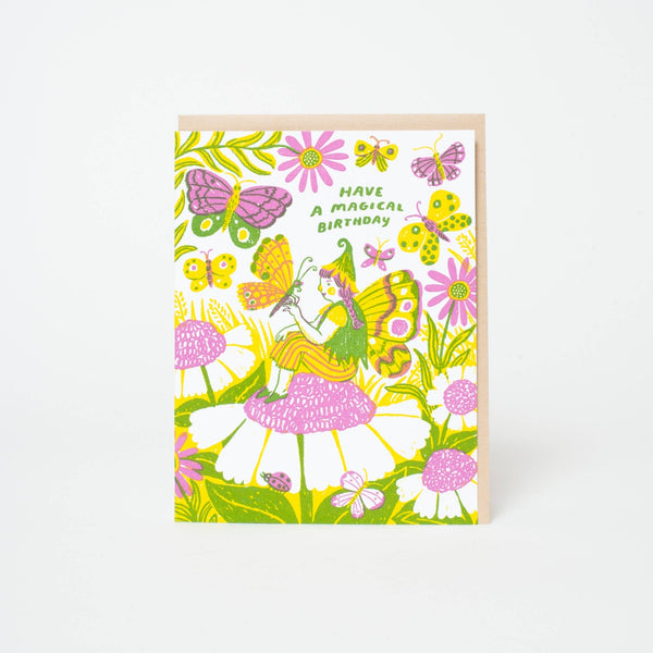 Magical Birthday Fairy Card - Pinecone Trading Co.