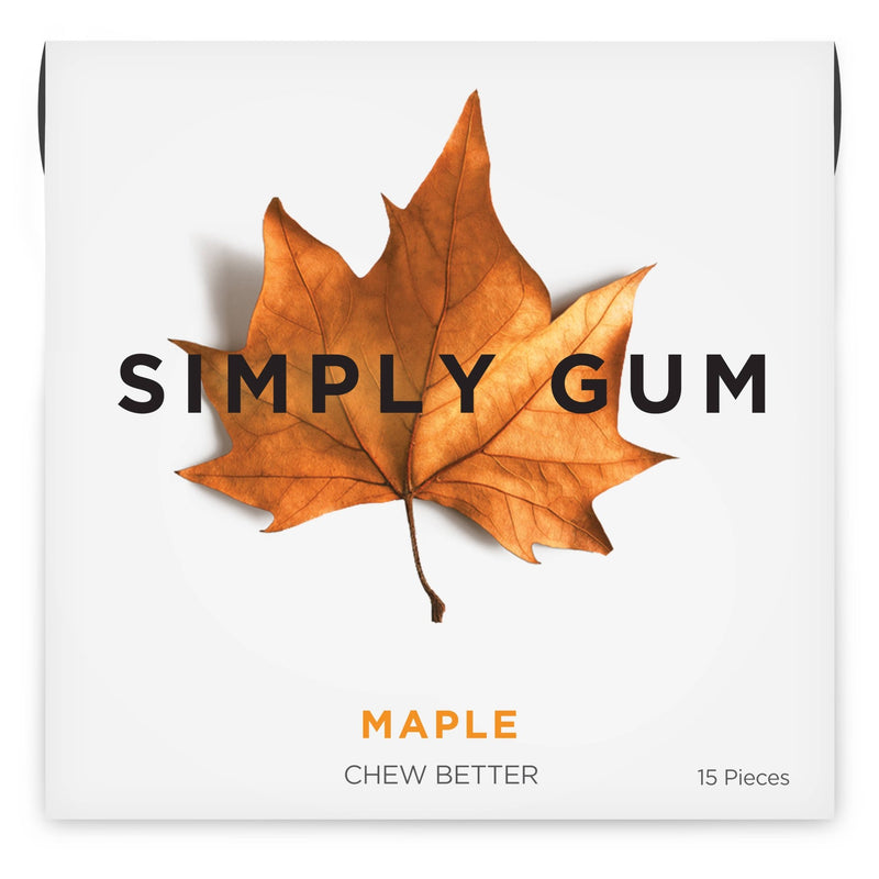 Maple Natural Chewing Gum - Pinecone Trading Co.