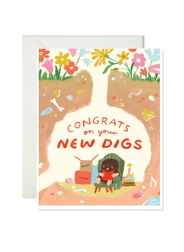 New Digs Card - Pinecone Trading Co.