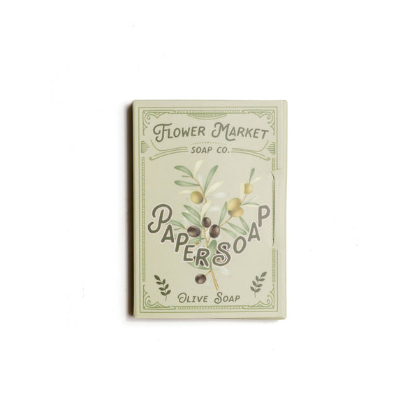 Olive Paper Soap - Pinecone Trading Co.