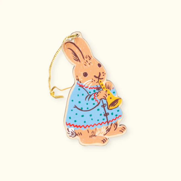 Rabbit Ornament - Pinecone Trading Co.