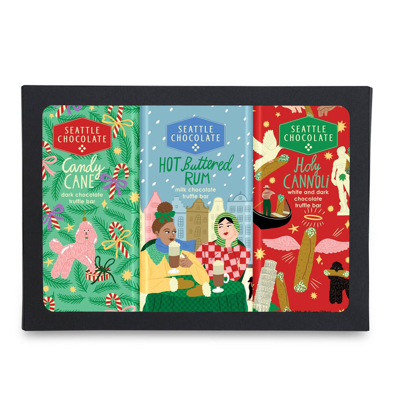 Seasons Greetings Bar Trio - Pinecone Trading Co.