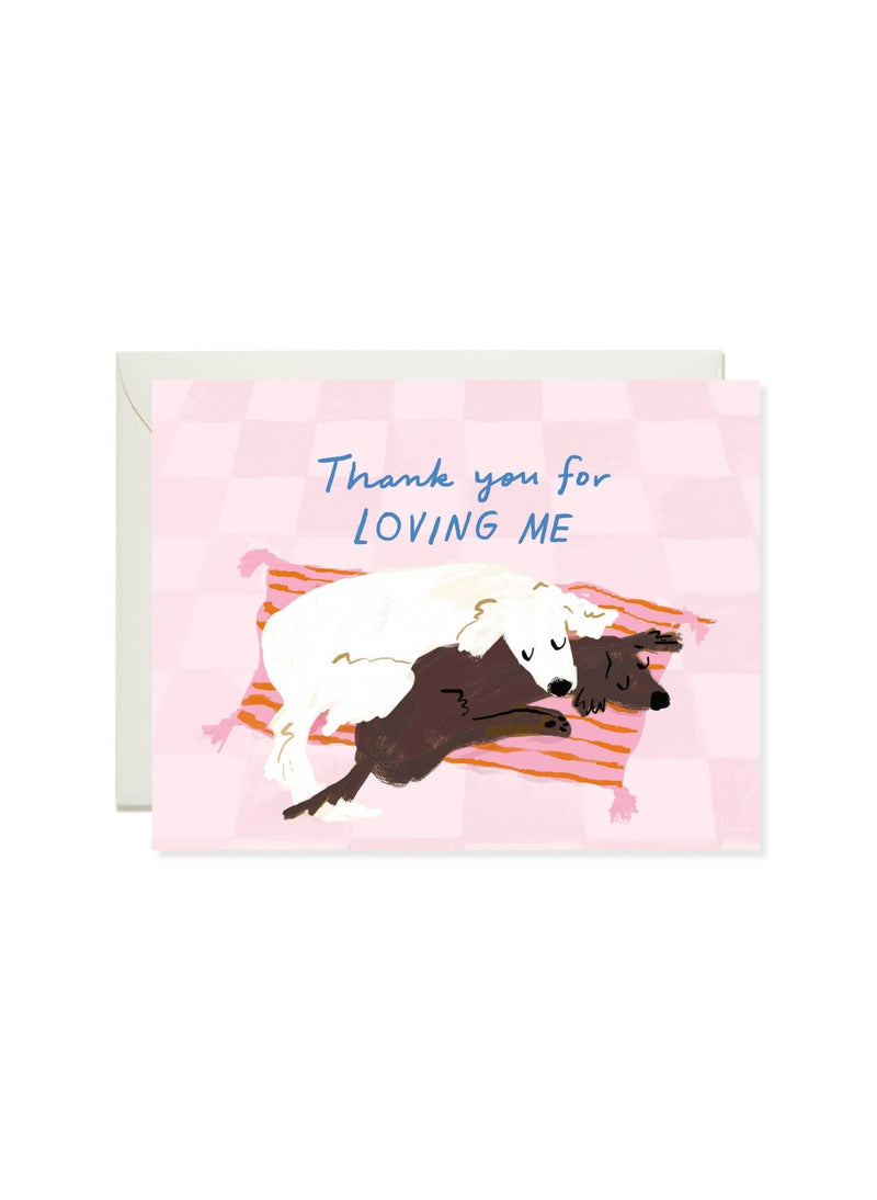 Snuggle Dogs Card - Pinecone Trading Co.