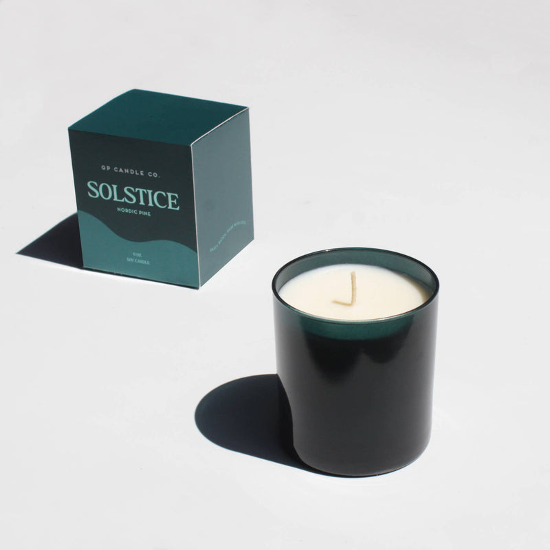 Solstice Hue Candle (Nordic Pine) - Pinecone Trading Co.