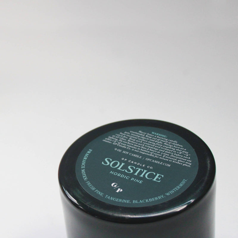 Solstice Hue Candle (Nordic Pine) - Pinecone Trading Co.