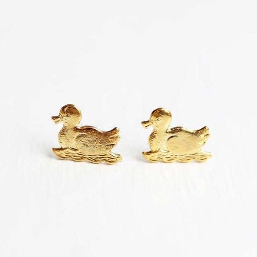 Swimming Duck Studs - Pinecone Trading Co.