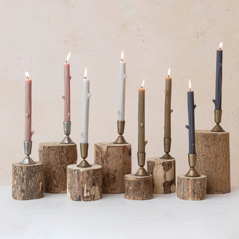 Twig Taper Candles - Pinecone Trading Co.