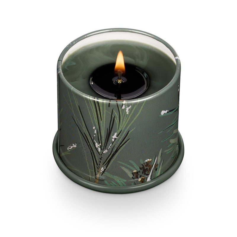 Balsam & Cedar Demi Vanity Tin Candle - Pinecone Trading Co.